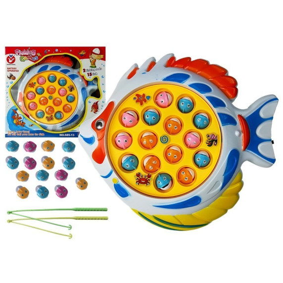 Horgász játék Inlea4Fun FISHING GAME - Hal formájú