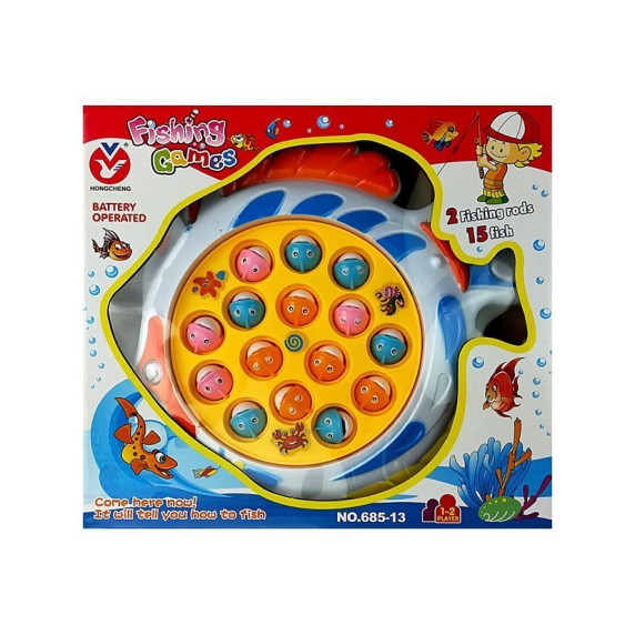 Horgász játék Inlea4Fun FISHING GAME - Hal formájú
