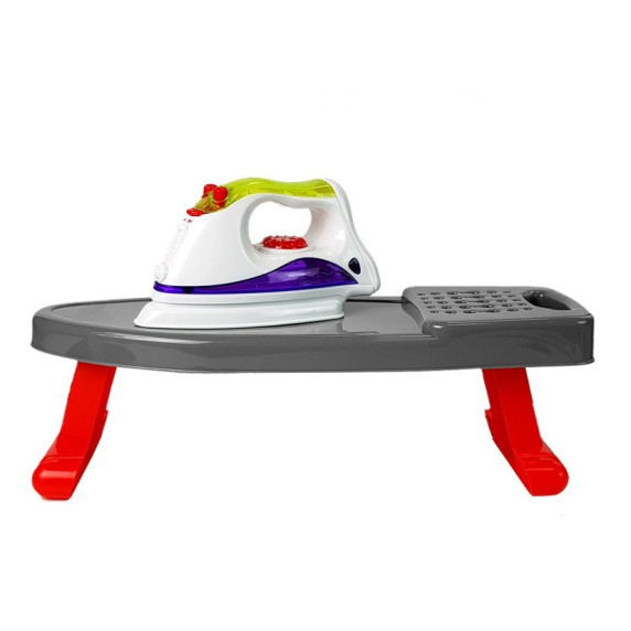 Detská žehlička so stojanom a vešiak na šaty Inlea4Fun FUNNY IRON