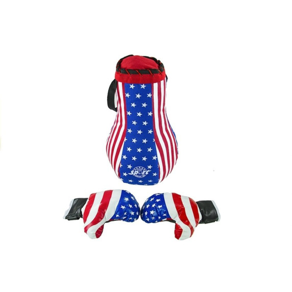 Súprava na boxovanie pre deti Inlea4Fun AMERICA