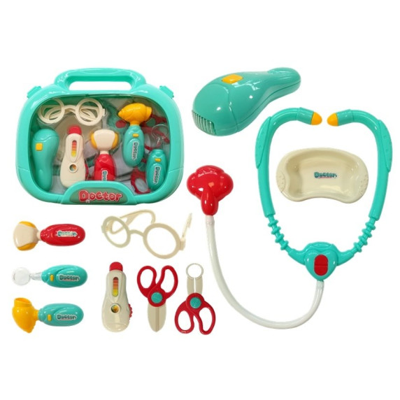 Orvosi játékszett Inlea4Fun DOCTOR - menta