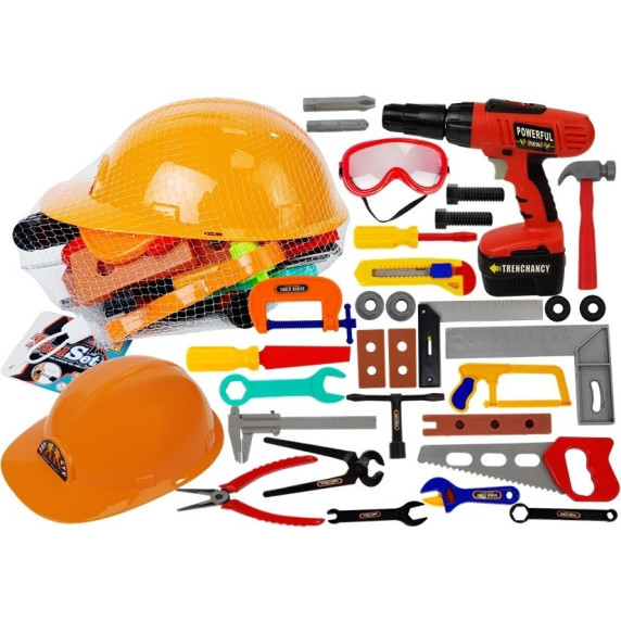 Szerszámos készlet 37 kiegészítővel Inlea4Fun TOOL SET