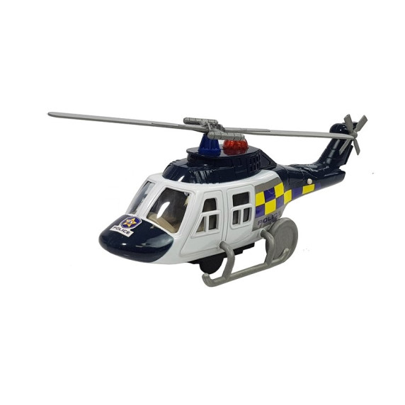 Set vehicule de poliție, mașină, elicopter, motocicletă SOS Station Inlea4Fun