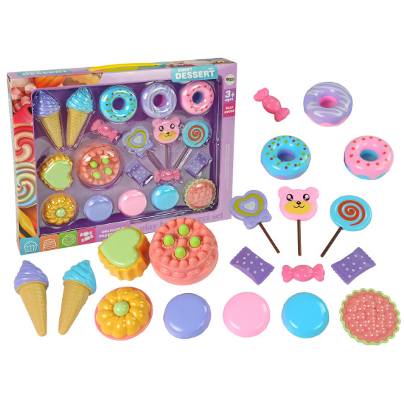 Detská sada sladkostí Inlea4Fun SWEET DESSERT