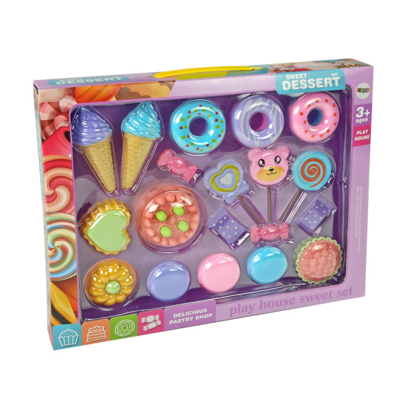 Detská sada sladkostí Inlea4Fun SWEET DESSERT