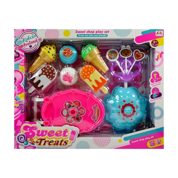 Vozík so sladkosťami a zmrzlinou Inlea4Fun SWEET TREATS 