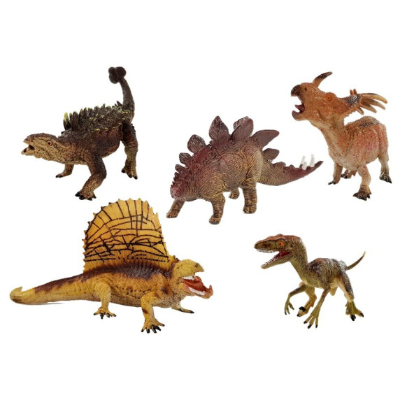 Dinosaurus sada - 5 ks Inlea4Fun DINO PLANET 