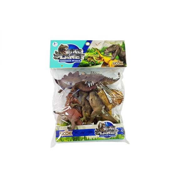 Dinosaurus sada - 5 ks Inlea4Fun DINO PLANET 