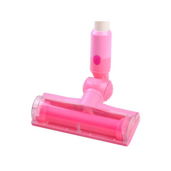 Detský bezdrôtový vysávač Inlea4Fun CLEANING SET- ružový