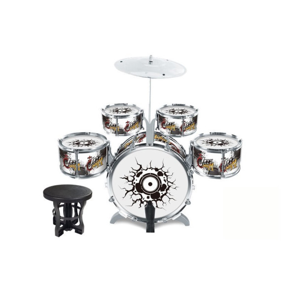 Játék dobfelszerelés Kingmeda JAZZ DRUM 685-38