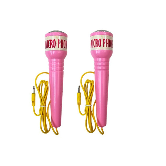 Set Karaoke cu 2 microfoane și stativ regalbil Inlea4Fun