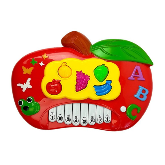 Elektronikus játék zongora Inlea4Fun MUSIC PIANO - alma