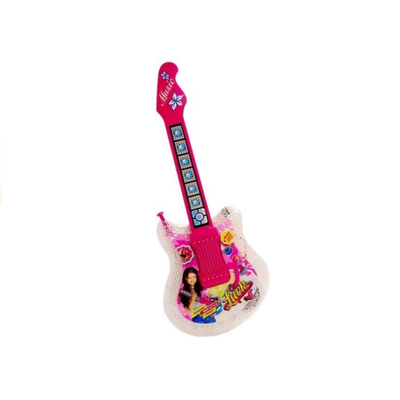 Detská gitara s mikrofónom a party okuliarmi Inlea4Fun GIRL LUCK