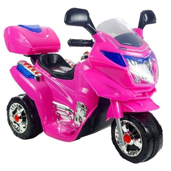 Elektromos háromkerekű Inlea4Fun HC8051 - Rózsaszín