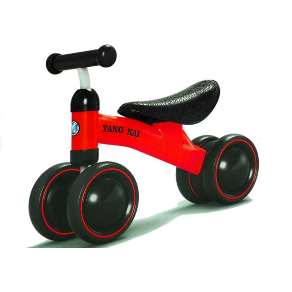 Detské odrážadlo motorka Inlea4Fun Yang Kai - červené
