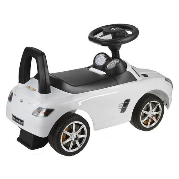 Lábbl hajtós kisautó Mercedes Benz SLS AMG - fehér