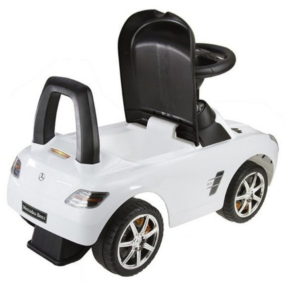 Lábbl hajtós kisautó Mercedes Benz SLS AMG - fehér