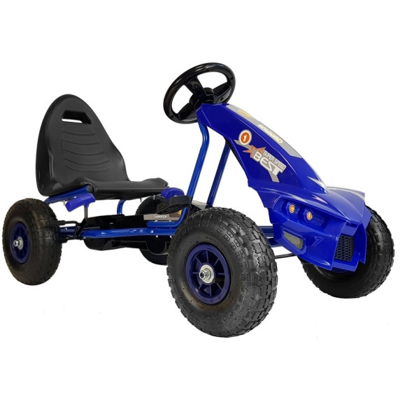 Pedálos Gokart Inlea4Fun SUPER SPEED A-18 - kék