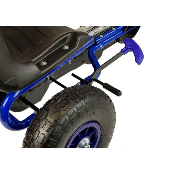 Pedálos Gokart Inlea4Fun SUPER SPEED A-18 - kék