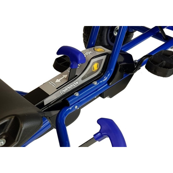 Pedálos Gokart Inlea4Fun SUPER SPEED A-18 - kék