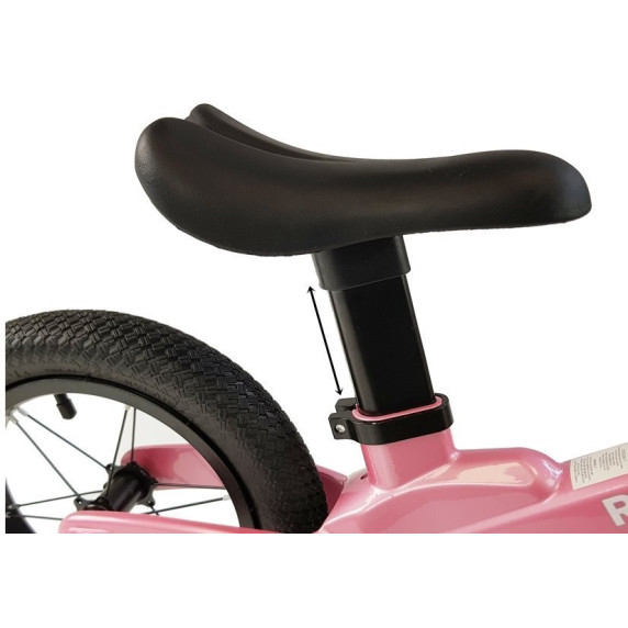 Bicicletă fără pedale - roz - Inlea4Fun ROCCO