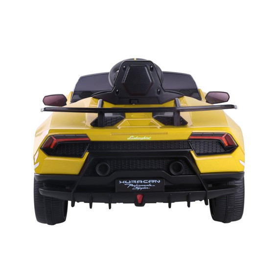 Elektromos kisautó Inlea4Fun LAMBORGHINI Huracan - sárga