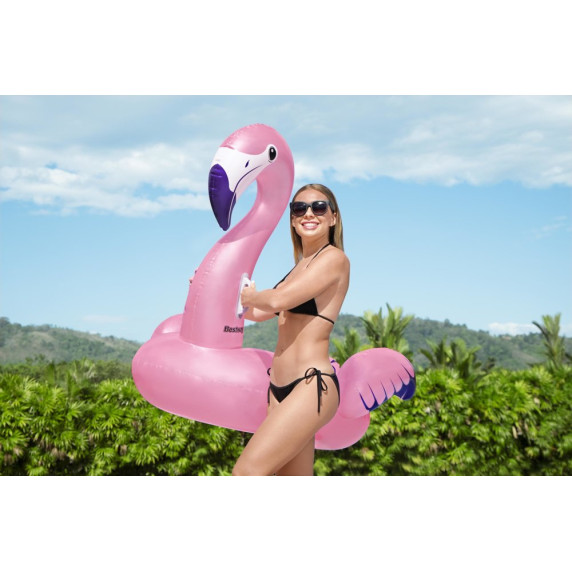 Felfújható matrac flamingó 153x143 cm BESTWAY 41475