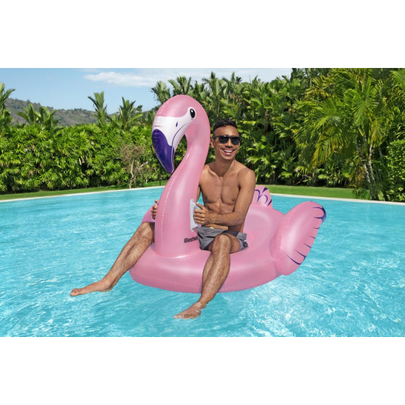 Felfújható matrac flamingó 153x143 cm BESTWAY 41475