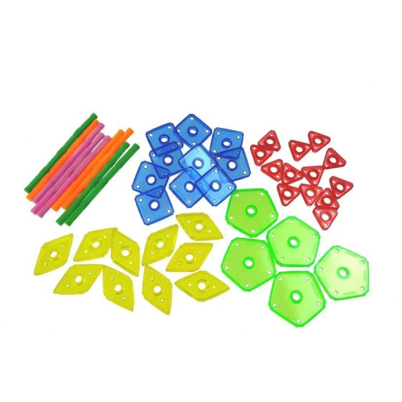 Set magnetic 110 buc - Inlea4Fun MAGNETIC WORLD