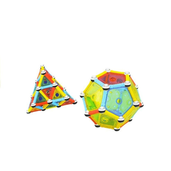 Set magnetic 110 buc - Inlea4Fun MAGNETIC WORLD