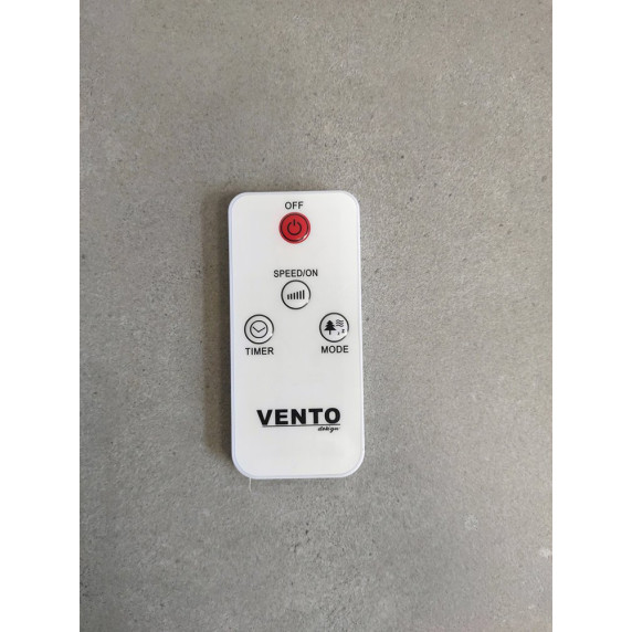 Otthoni álló ventilátor VENTO 40 cm 40W távirányítóval - Fehér
