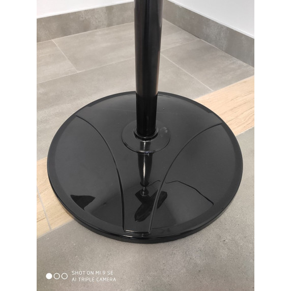 VENTO Domáci stojací ventilátor 40 cm 75W strieborno-čierny