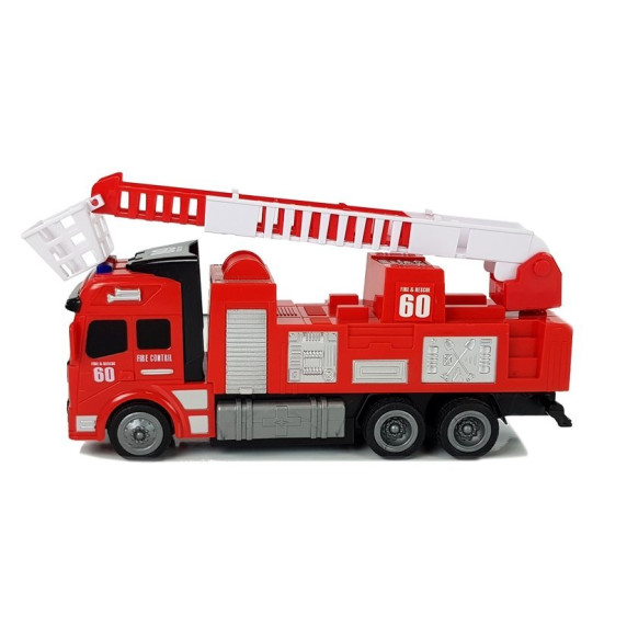 Mașină de pompier cu telecomandă - Inlea4Fun FIRE & RESCUE