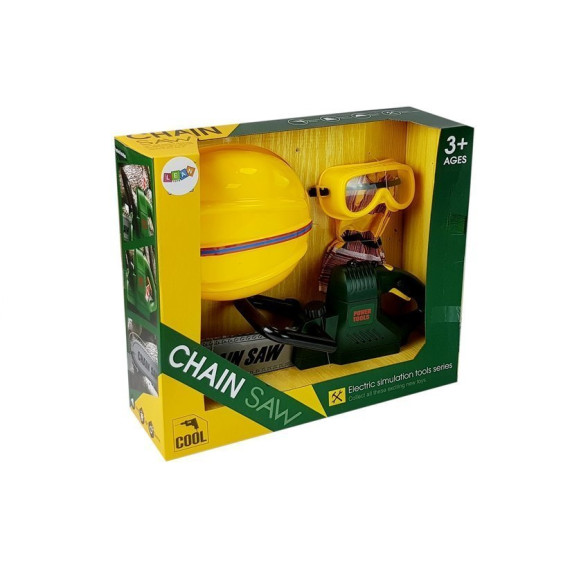 Játék láncfűrész kiegészítőkkel Inlea4Fun CHAIN SAW