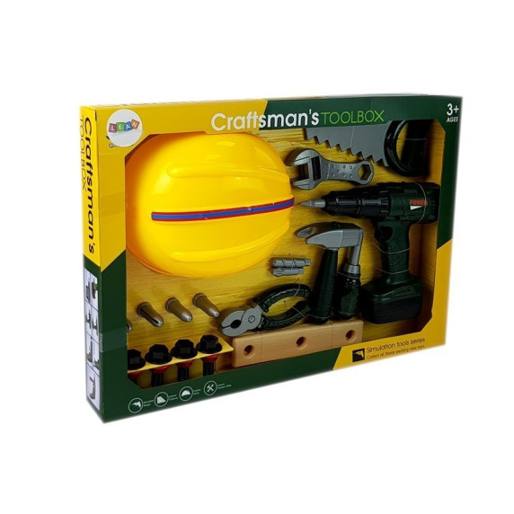 Detské náradie Inlea4Fun CRAFTSMAN'S TOOLBOX