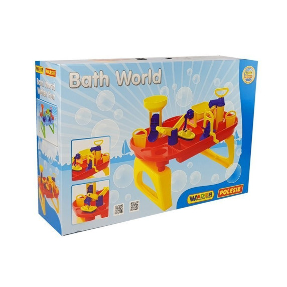 Masă de joacă cu nisip și apă - Inlea4Fun BATH WORLD