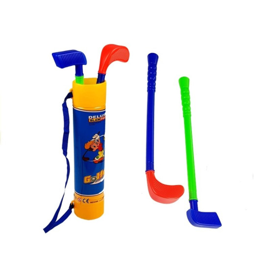 Gyerek golf szett kiegészítőkkel 2 személyes Inlea4Fun DELUXE GOLF