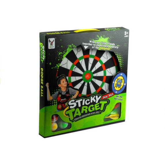 Set joc darts pentru copii, cu velcro Inlea4Fun