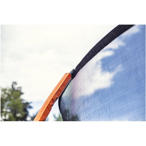 Trambulin belső védőhálóval 430 cm LEAN SPORT BEST 14 ft - Narancssárga
