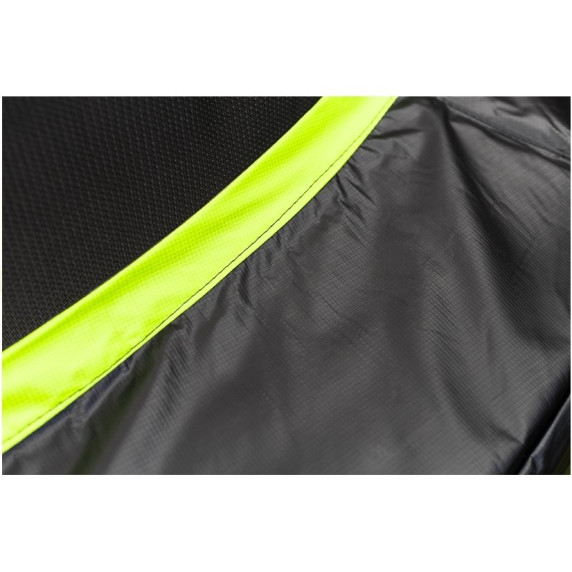 Trambulin belső védőhálóval 305 cm LEAN SPORT PRO 10 ft - Fekete/zöld