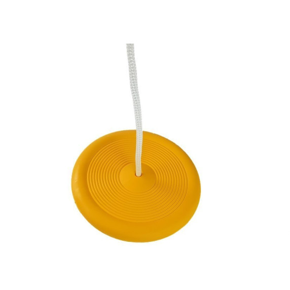 Leagăn tip farfurie pentru copii - portocaliu - Inlea4Fun YOYO SWING