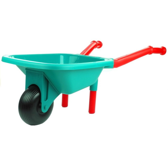 Játék talicska kiegészítőkkel Inlea4Fun GARDEN TOOLS SETS - türkiz