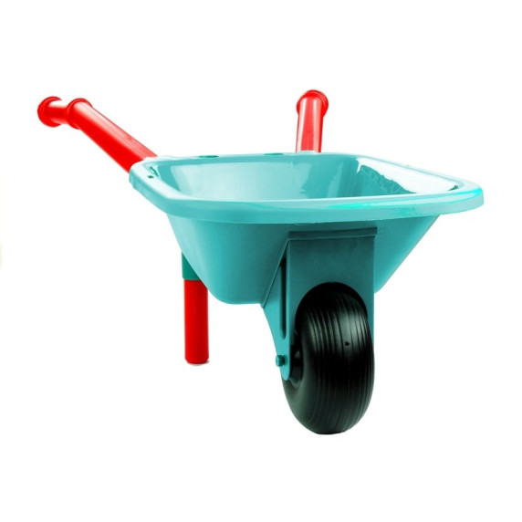 Játék talicska kiegészítőkkel Inlea4Fun GARDEN TOOLS SETS - türkiz