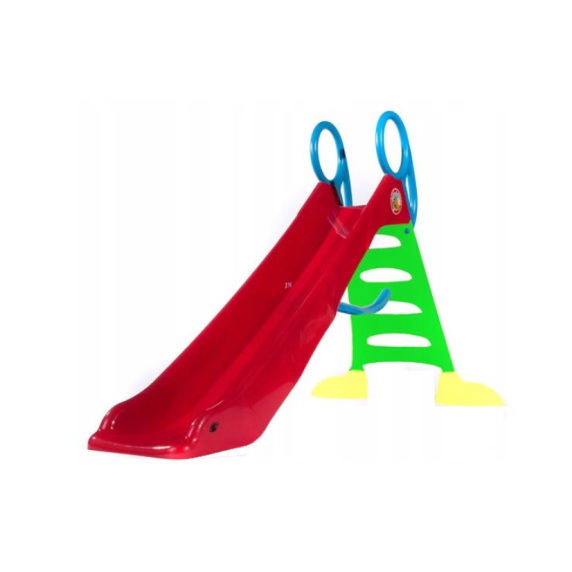 Csúszda víztömlő csatlakozóval 200 cm Inlea4Fun - piros