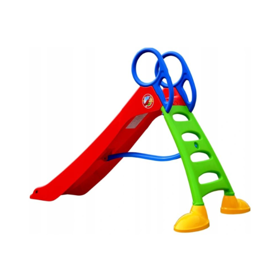Csúszda víztömlő csatlakozóval 200 cm Inlea4Fun - piros