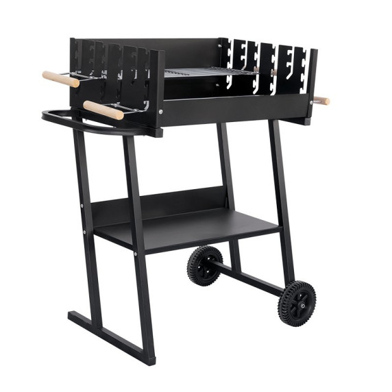 Szögletes faszén grill MIR6045