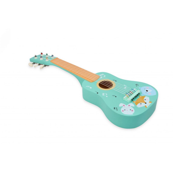Drevená gitara Zvieratká Adam Toys