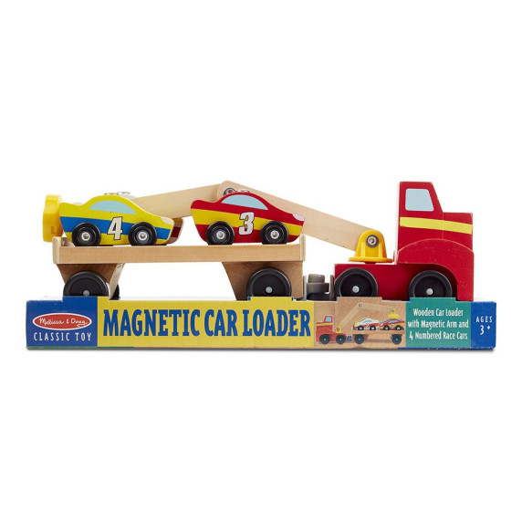 Camion de transport mașini de curse - MELISSA & DOUG