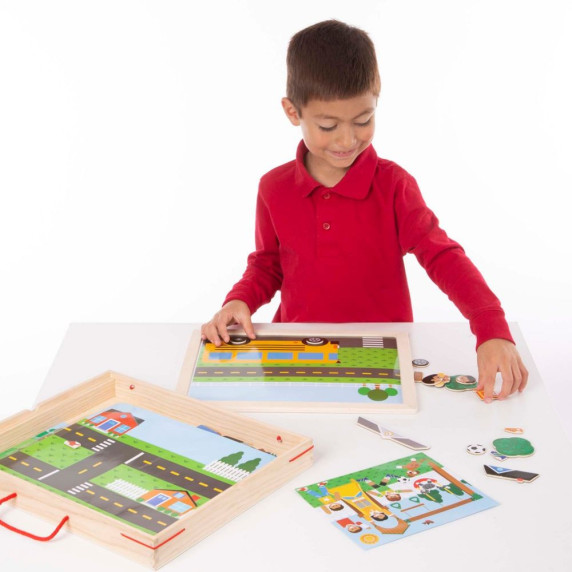Mágneses készségfejlesztő játék Melissa & Doug