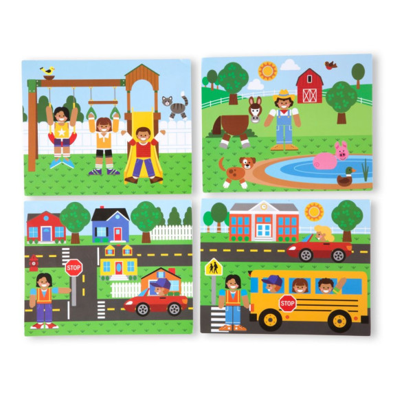 Mágneses készségfejlesztő játék Melissa & Doug